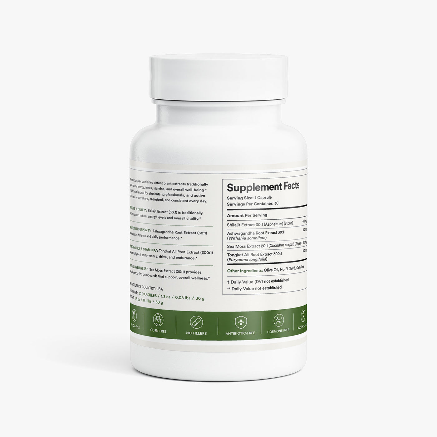 Shilajit Adaptogen Complex