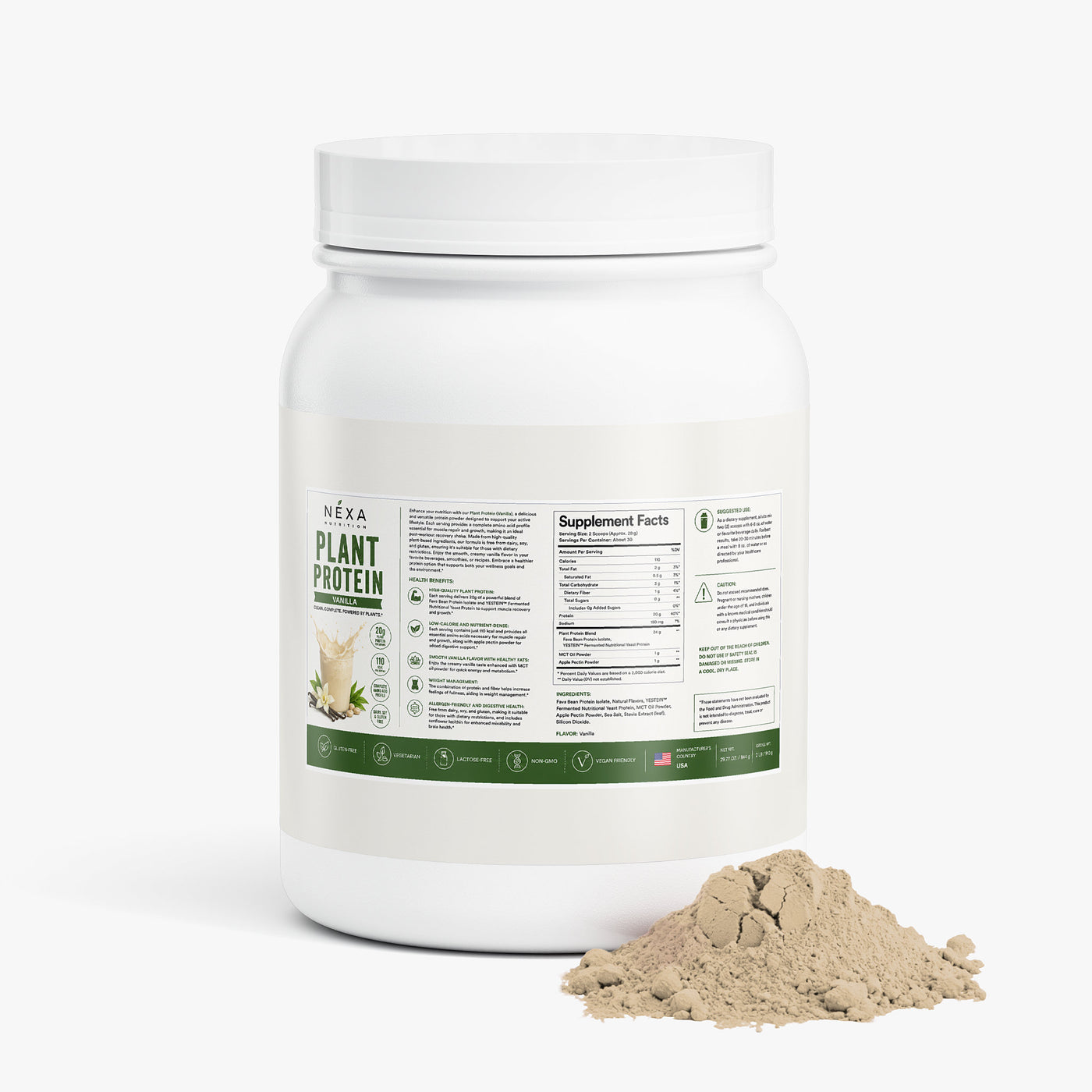 Plant Protein (Vanilla)