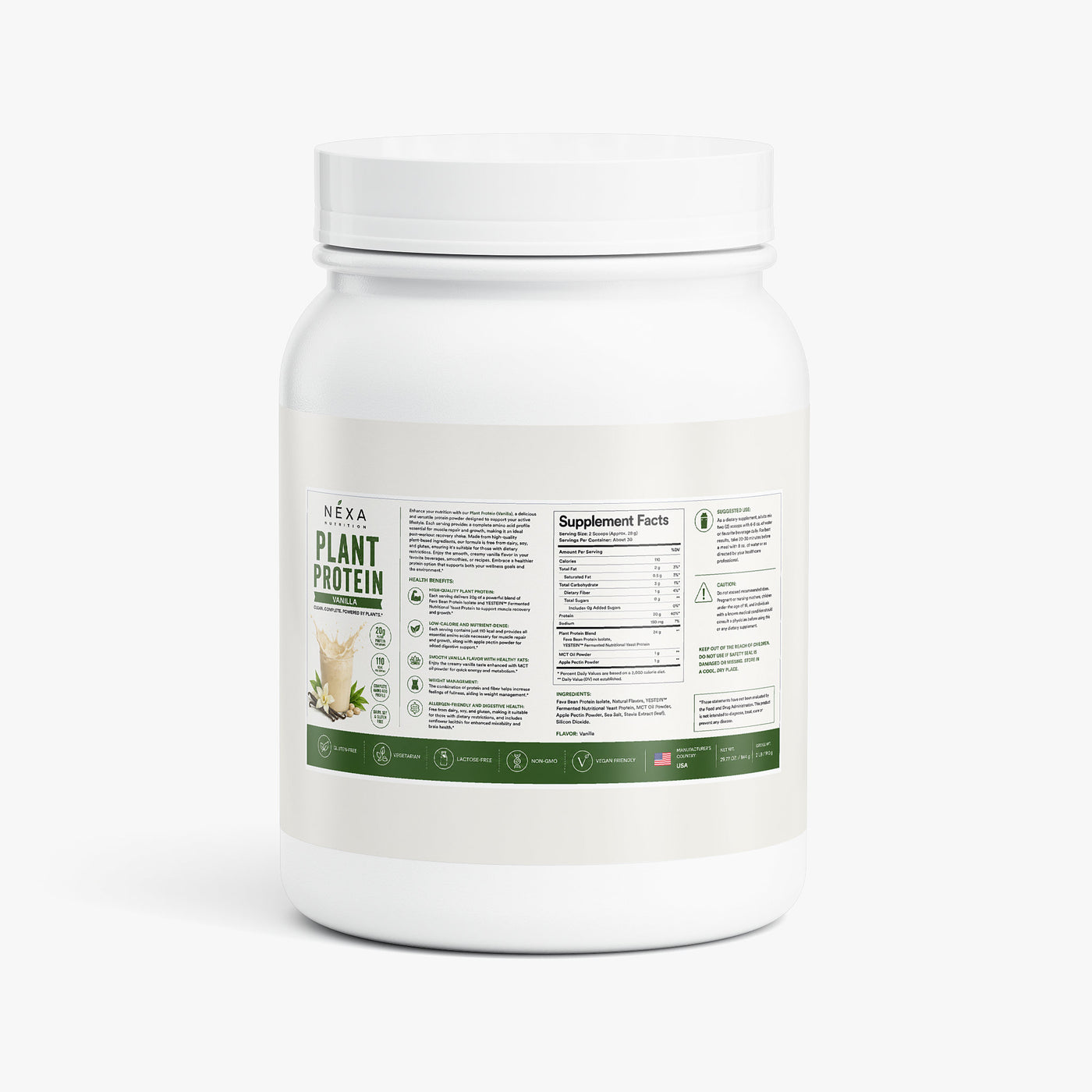 Plant Protein (Vanilla)