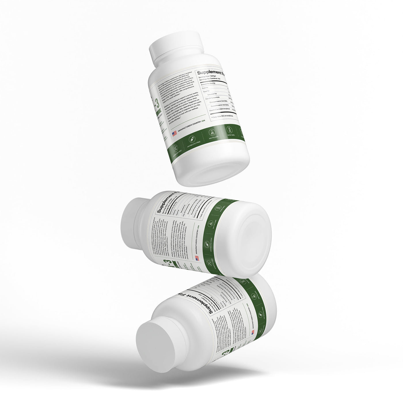 Omega-3 EPA 180mg + DHA 120mg
