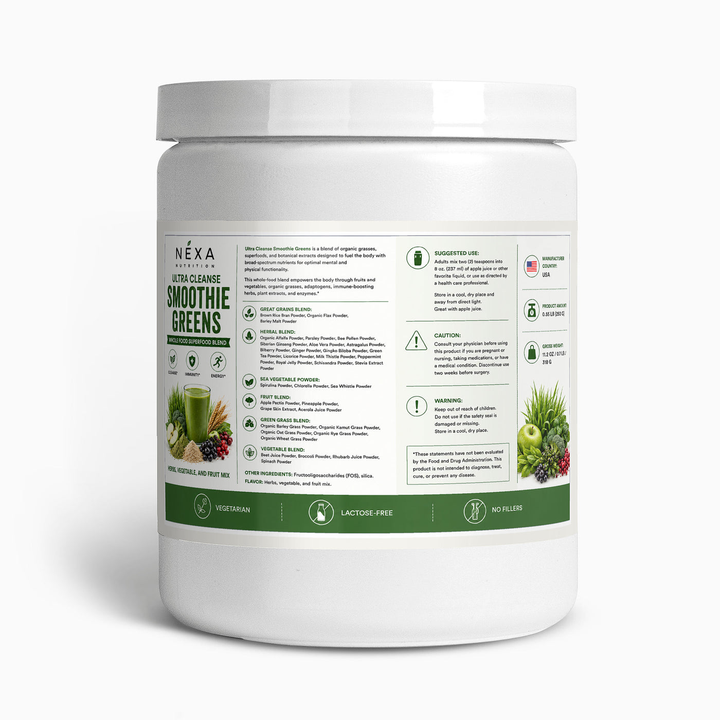 Ultra Cleanse Smoothie Greens