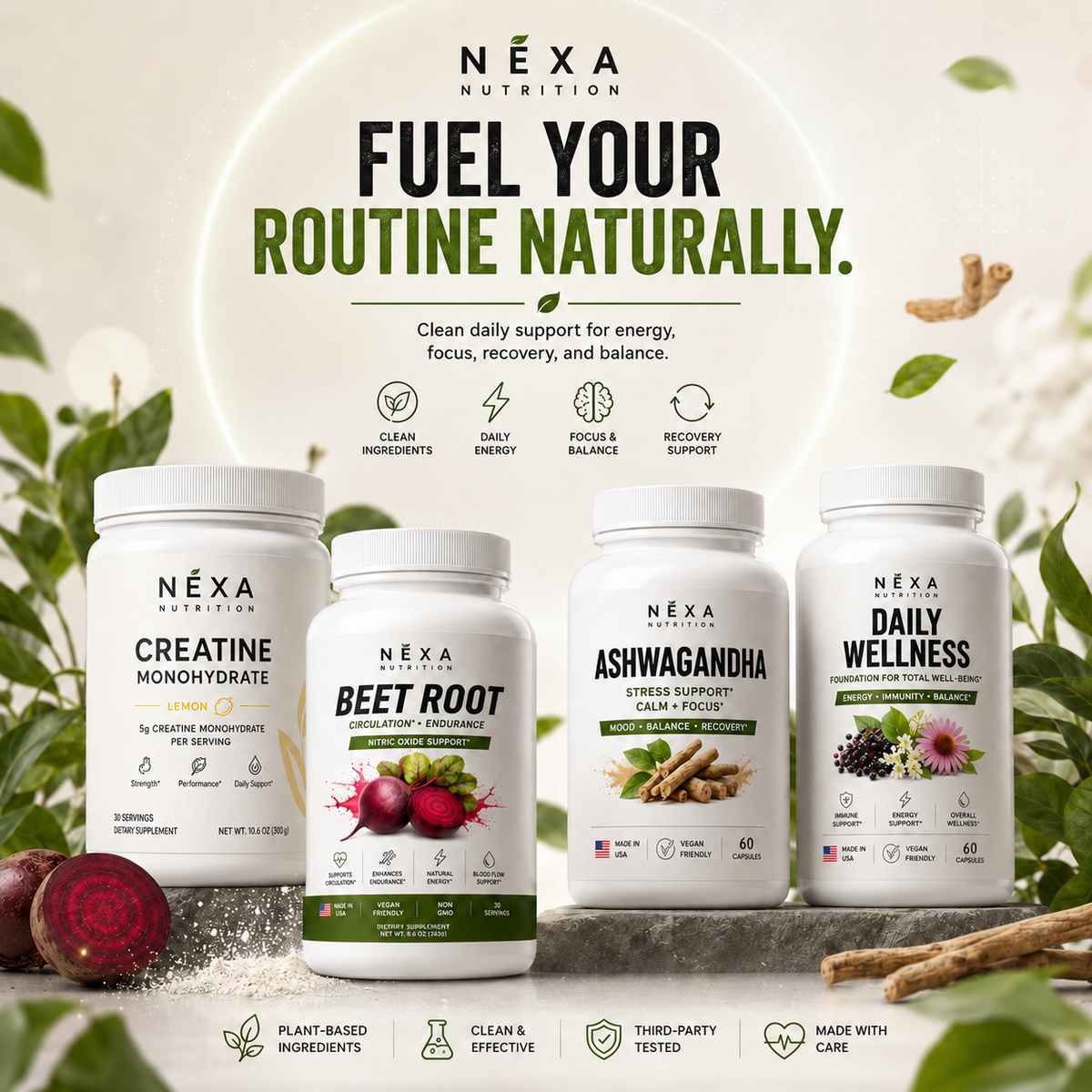 Fuel Your Routine Naturally.